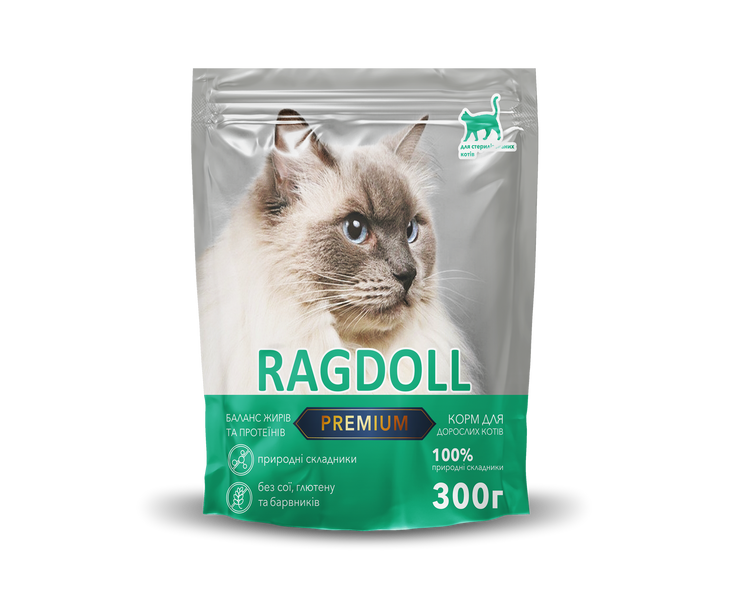 Корм для стерилізованих котів Ragdoll Premium 3 кг С3000 фото