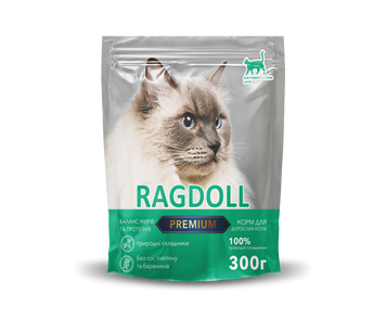 Корм для стерилізованих котів Ragdoll Premium 300 г С300 фото