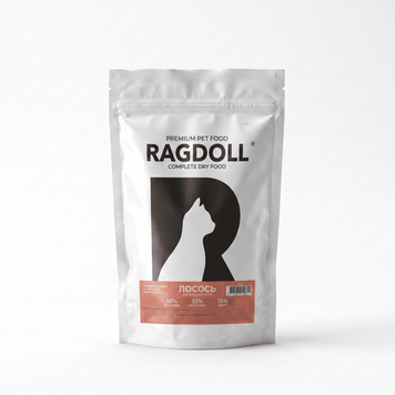 Корм для котів Ragdoll Premium з лососем 5 кг КЛ5КГ фото